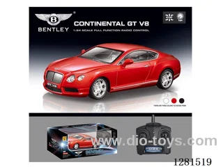 1:24 Bentley GT V8 (New Packaging), Battery not Included