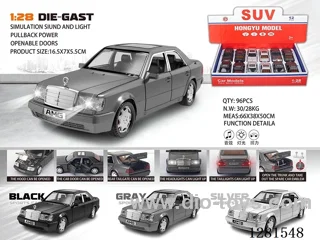 1:28 pull back alloy car 12PCS