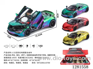 1:32 pull back alloy car