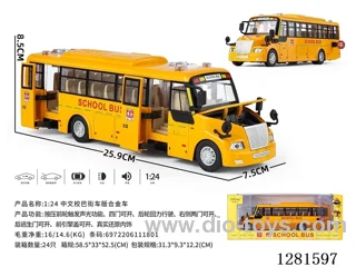 1:24 pull back alloy car