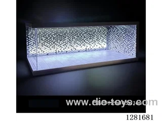 1:64 Model Garage Scene Parking Lot - Backlit Edition (Assembly Kit)