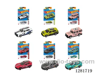 1:64 free wheel alloy car