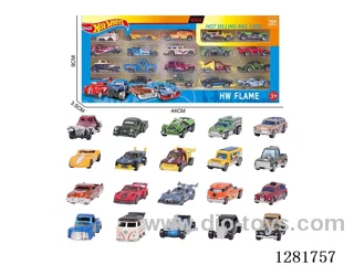 1:64 free wheel alloy car