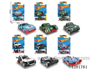 1:64 free wheel alloy car