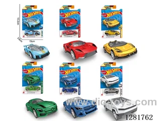1:64 free wheel alloy car
