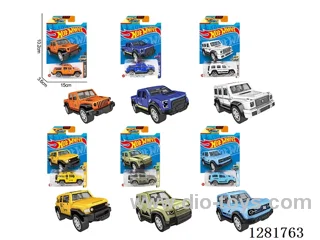 1:64 free wheel alloy car