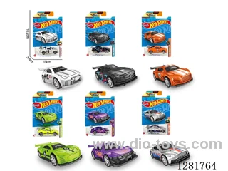 1:64 free wheel alloy car