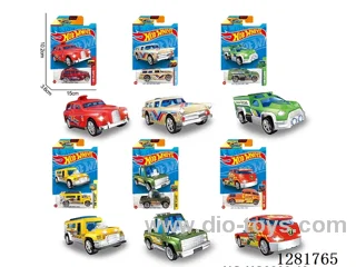 1:64 free wheel alloy car