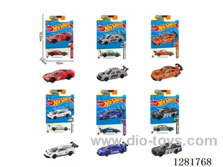 1:64 free wheel alloy car