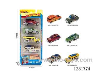 1:64 free wheel alloy car