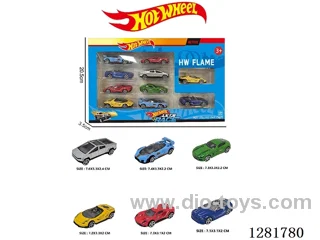1:64 free wheel alloy car