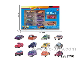 1:64 free wheel alloy car