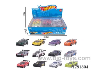 1:64 free wheel alloy car 24PCS