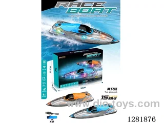 RC Speedboat 2-Pack 2.4G (Battery Included)