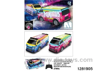 Mini bread remote control car with lights