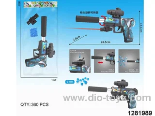 water gel gun（2style mix）in OPP bag