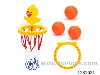 Bathroom Basketball Set (Includes 3 Balls)