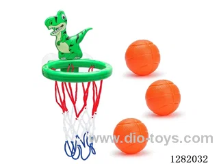 Bathroom Basketball Set (Includes 3 Balls)