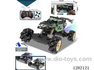 13ch 2.4G RC car W L/M/spray included battery