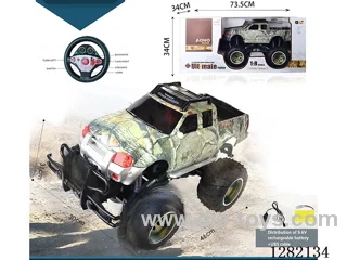 1:8 4ch 27MHz RC car with light included battery