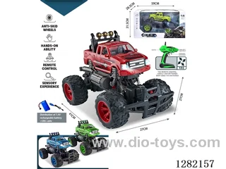1:6 4ch 2.4G RC car with light/spray included battery