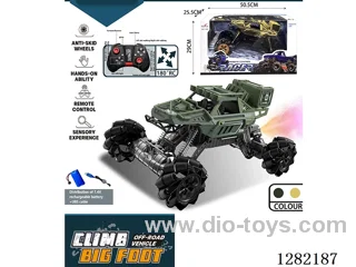 14ch 2.4G RC car with music/spray included battery