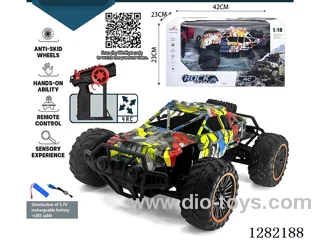 1:10 4ch 27MHz RC car included battery