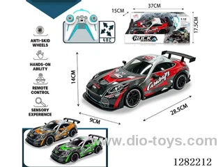 1:16 4ch 27MHz RC car with light not included battery