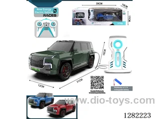 1:14 4ch 27MHz RC car with light included battery