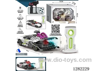 1:8 4ch 2.4G RC car with light/spray included battery