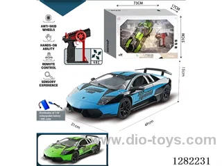 1:8 4ch 27MHz RC car with light included battery