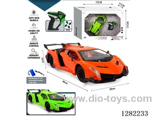 1:8 4ch 2.4G RC car with light included battery