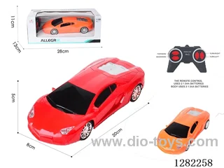 1:20 4ch 27MHz RC car with light not included battery