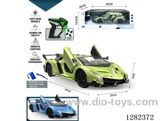 1:8 4ch 2.4G RC car with light included battery