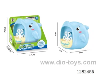 6-Hole Dolphin Bubble Machine 50ML (Battery Not Included)