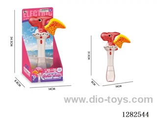 Dinosaur Remote-Controlled Bubble Battle Machine (Batteries Not Included)