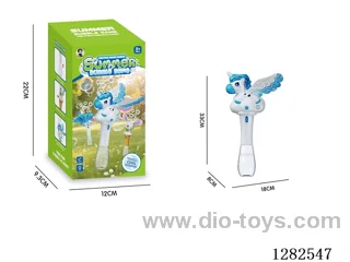 Unicorn Remote-Controlled Bubble Battle Machine (Batteries Not Included)