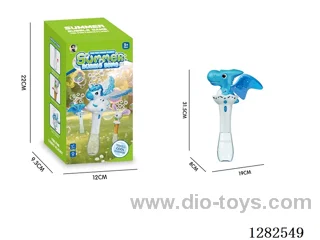 Dinosaur Remote-Controlled Bubble Machine (Batteries Not Included)