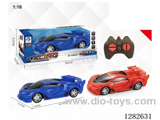 1:18 4ch rc car with light not included battery