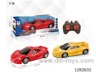 1:18 4ch rc car with light not included battery