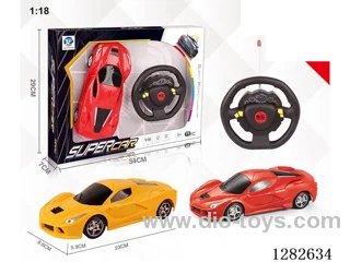 1:18 4ch rc car with light not included battery