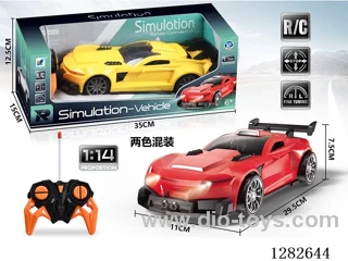 1:14 4ch rc car with light not included battery