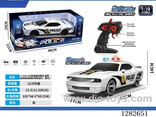 1:10 2.4G 4ch rc car with light not included battery