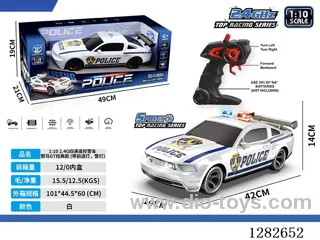 1:10 2.4G 4ch rc car with light not included battery