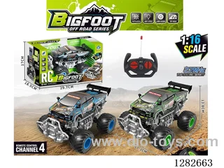 1:16 4ch rc car not included battery