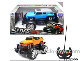 1:18 4ch rc car with light not included battery