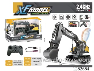 1:16 2.4G 11ch rc car with light/Alloy Shovel included battery
