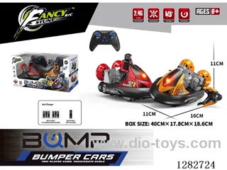 RC Bumper Cars (battery not Included)