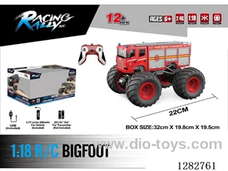 1:18 RC car W L/M included battery