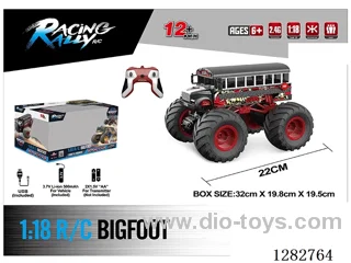 1:18 RC car W L/M included battery